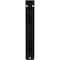 Ekena Millwork Diane Wrought Iron Bracket, (Single center brace), Antiqued Silver 1 1/2"W x 5 1/2"D x 8"H BKTM01X05X08SDIASV - alternate 2